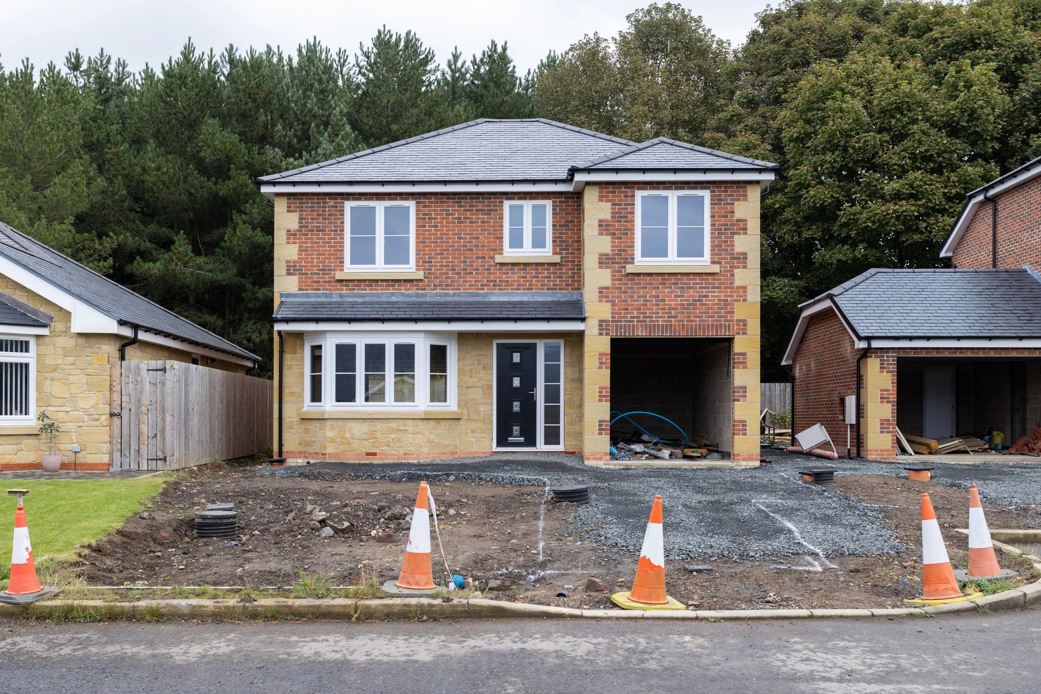 Residential home exterior